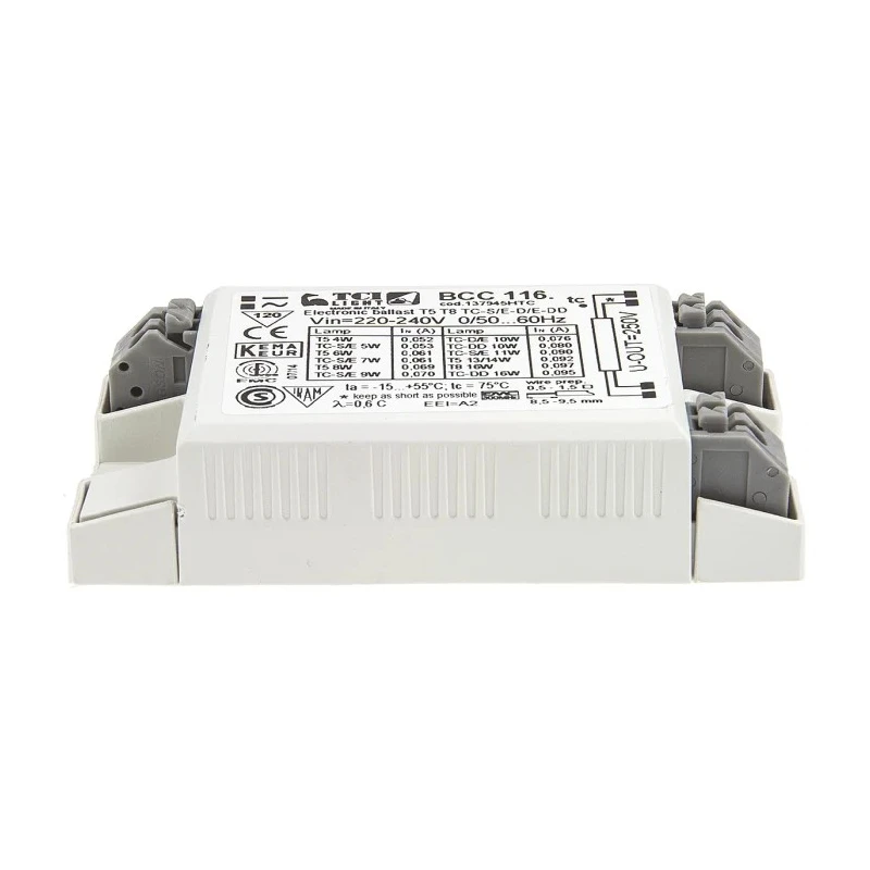 RS PRO Electronic Compact Fluorescent Lighting Ballast 220V to 240V, 1 Lamp, 1x10 W to 1x16 W 721-0841