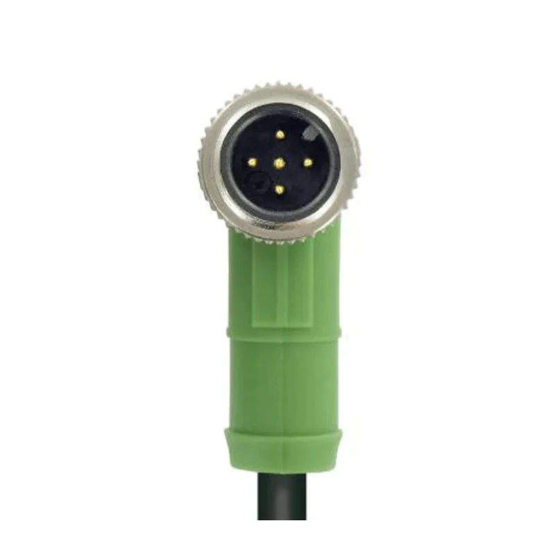 Phoenix Contact Male 5 Way Right Angle to Unterminated Sensor Actuator Cable 3 m 60V 22AWG Polyurethane Jacket 1669806