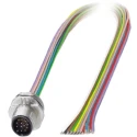 Phoenix Contact Sensor Actuator Cable Male 12 way M12 to Unterminated 12 way, 500 mm, IP67, 30V 1556265