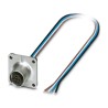Phoenix Contact Female 4 Way M12 to 4 Way Unterminated Sensor Actuator Cable 500mm 250V 1420003