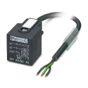 Phoenix Contact Sensor Actuator Cable SAC Series Female 3-Way Straight to 3-Way Unterminated 1.5m, Polyurethane 1434989