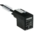 Phoenix Contact Sensor Actuator Cable 3 m, Female 3 way DIN 43650 Form B to 3 way Unterminated, 24V 1435247