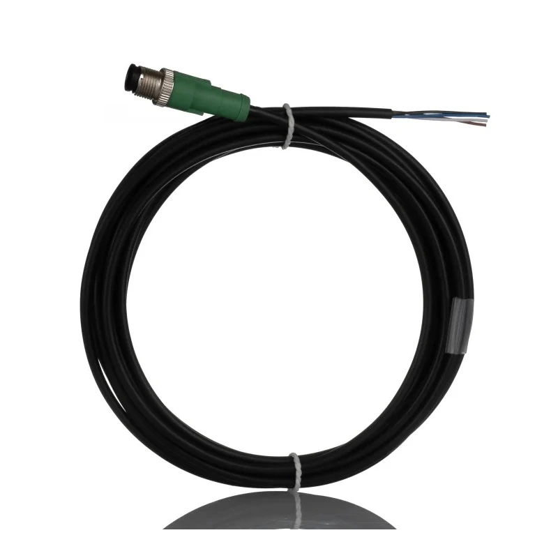 PHOENIX CONTACT Male 4 Way Straight to 4 Way Unterminated Sensor Actuator Cable 5m 250V 1668069