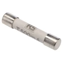 RS PRO 500mA T Ceramic Cartridge Fuse, 6.3 x 32 mm, Time Lag, 500V ac, Ceramic Body 721-1597