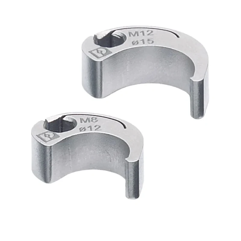 Phoenix Contact Crimp Locator Assembly Tool with Nickel-Plated Steel Construction, Compatible with M8 Connectors 1208461