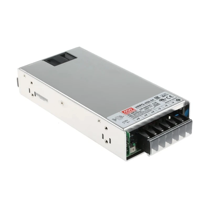 MEAN WELL HRPG-450-24 Switching Power Supply 24V DC 451W 18.8A 85-264VAC Input 70°C Max HRPG-450-24