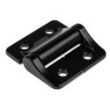 Southco Friction Hinge Anodised Aluminium, Black Powder, Black Paint, Chrome Satin Aluminium Fixed Pin 38mm x 40mm 721-0740