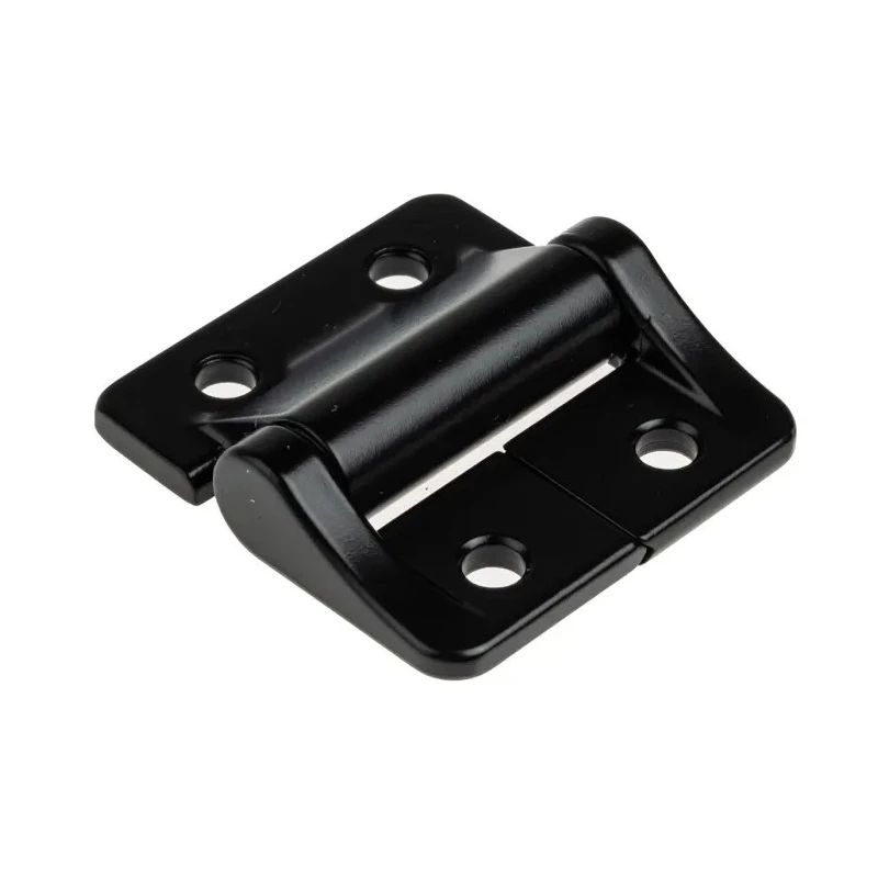 Southco Friction Hinge Anodised Aluminium, Black Powder, Black Paint, Chrome Satin Aluminium Fixed Pin 38mm x 40mm 721-0740