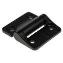 Southco Friction Hinge Satin Chrome Black Paint Black Powder Coated Zinc 50.8 mm x 57.1 mm x 2.5 mm 721-0759