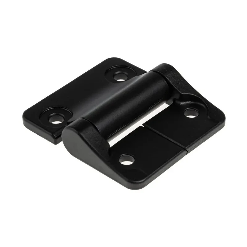 Southco Friction Hinge Satin Chrome Black Paint Black Powder Coated Zinc 50.8 mm x 57.1 mm x 2.5 mm 721-0759