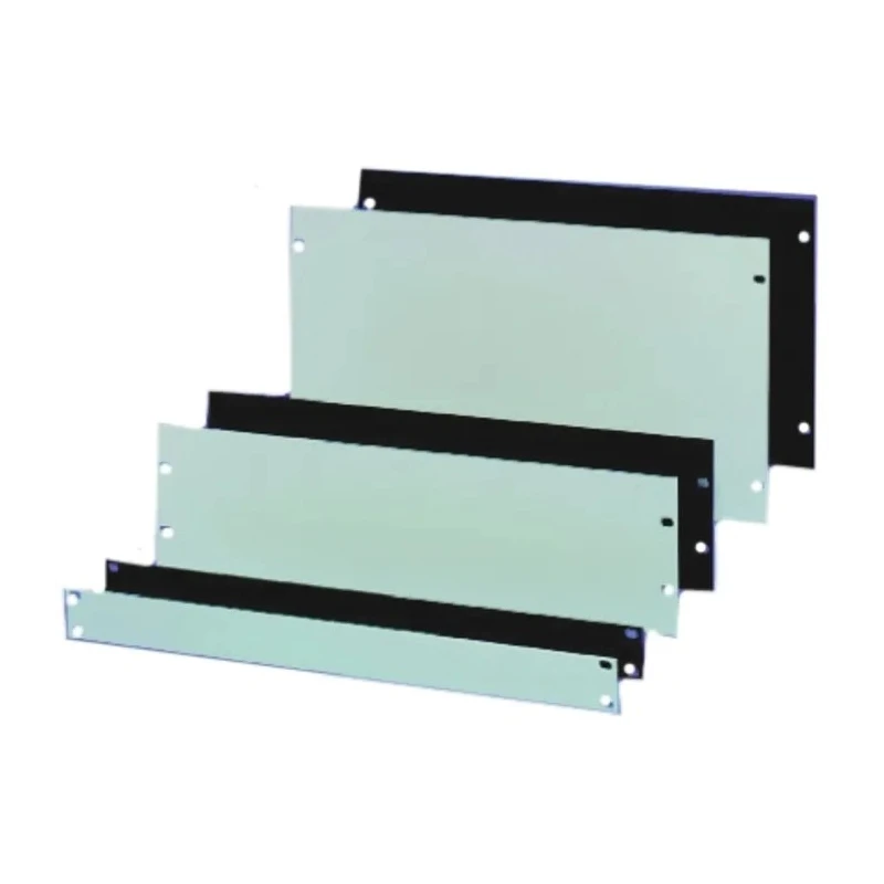 nVent SCHROFF Grey Aluminium 7U Front Panel 483 mm Length 310.3 mm Width 30118-306
