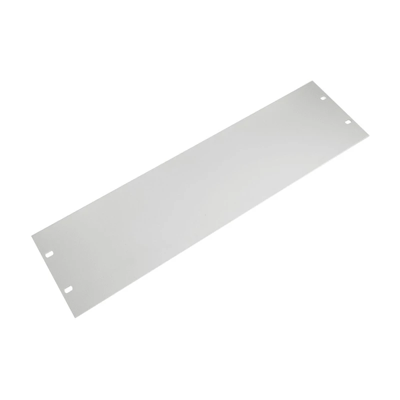 nVent SCHROFF Grey Aluminium 3U Front Panel 483 mm Length 132.5 mm Width 30118302