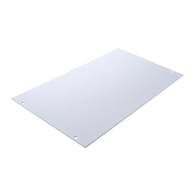 nVent SCHROFF Grey Aluminium 6 U Ventilated Front Panel 265.9mm Width 483mm Length 30118-305