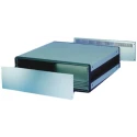 nVent SCHROFF Grey Aluminium Front Panel 4U 63 HP 345.4 mm Length 172.9 mm Width 30823227