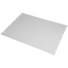 nVent SCHROFF Grey Aluminium 8U Ventilated Front Panel 483 mm Length 354.8 mm Width 30118-307
