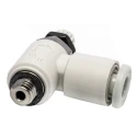 SMC AS Series Metal Body Speed Controller 1 MPa Maximum Operating Pressure Adjustable Outlet Pressure AS1211F-M5-04