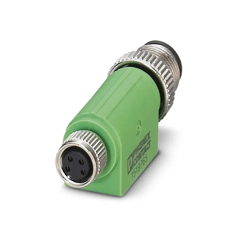 Phoenix Contact Straight Circular Connector Adapter 4 M12 Male to 4 M8 Female, 30V, 4A, IP65/IP67, Nickel Plated 1519765