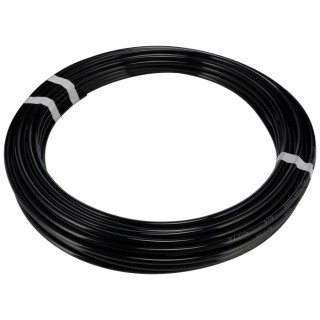 SMC Compressed Air Pipe Black Polyurethane 6 mm Diameter 20 m Length 0.8 MPa Pressure TU0604B-20