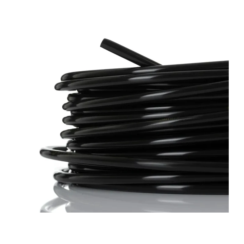SMC Compressed Air Pipe Black Polyurethane 8 mm Outside Diameter 5 mm Inside Diameter 20 m Length TU Series TU0805B-20