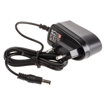 MEAN WELL AC/DC Adapter Type C Plug 264V AC Input 9V DC Output 660mA GS06E-2P1J