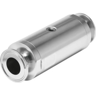 Festo Pneumatic Pinch Valve Threaded Outlet High Alloy Steel 4 bar Max Pressure VZQA-C-M22U-25-S5S5-V4V4E-4