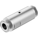 Festo Pneumatic Pinch Valve Threaded Outlet High Alloy Steel 4 bar Max Pressure VZQA-C-M22U-25-S5S5-V4V4E-4