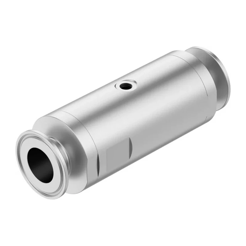 Festo Pneumatic Pinch Valve Threaded Outlet High Alloy Steel 4 bar Max Pressure VZQA-C-M22U-25-S5S5-V4V4E-4