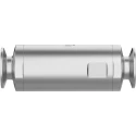 Festo Pneumatic Pinch Valve Threaded Outlet High Alloy Steel 4 bar Max Pressure VZQA-C-M22U-25-S5S5-V4V4E-4