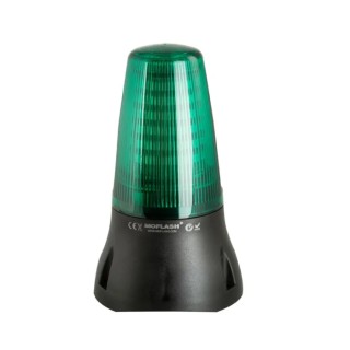 Schneider Electric Moflash LEDA125 Series Green Sounder-Beacon Combination IP65 24V DC 90dB LEDA125-02-04