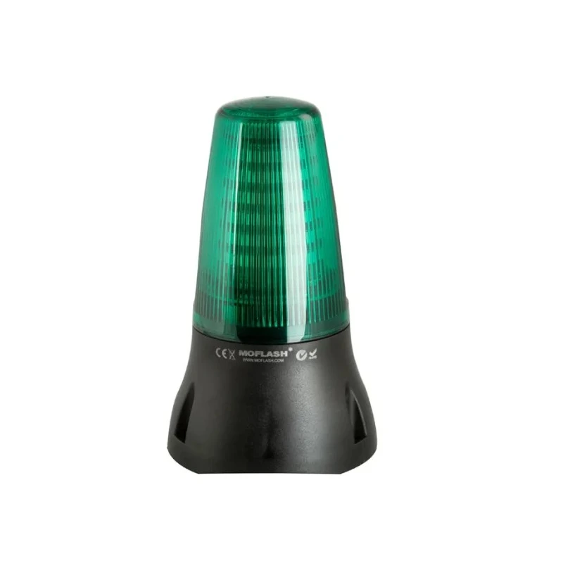 Schneider Electric Moflash LEDA125 Series Green Sounder-Beacon Combination IP65 24V DC 90dB LEDA125-02-04