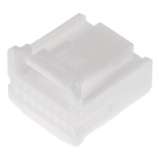 TE Connectivity MULTILOCK 025 Female Connector Housing 2.2 mm Pitch 16 Way 2 Row Straight 1318386-1