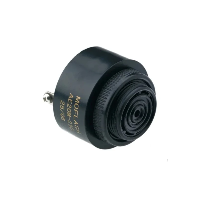 Moflash AE20M Series Buzzer Panel, IP55, AC 230V, 1-Tone Pulse and Continuous 95 dB @ 1m AE20M-230