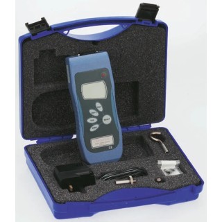 Mecmesin Force Gauge with RS232 Digital Output, 1000 Hz Sampling Rate, Accuracy ±0.25%, Resolution 0.05 N 853-412
