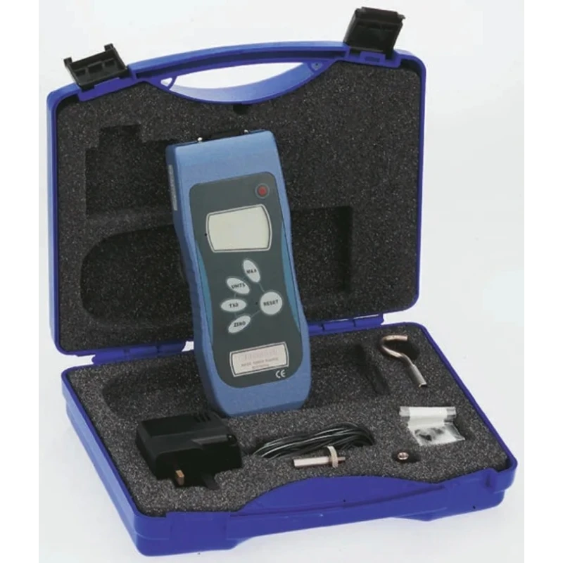 Mecmesin Force Gauge with RS232 Digital Output, 1000 Hz Sampling Rate, Accuracy ±0.25%, Resolution 0.05 N 853-412