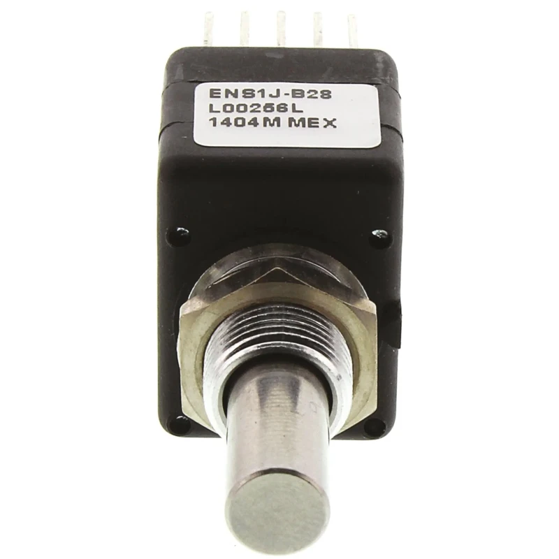 Bourns 5V DC 256 PPR Incremental Pulse Optical Encoder with 6.35 mm Round Shaft, Bracket Mount ENS1J-B28-L00256L