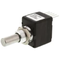 Bourns 5V DC 256 PPR Pulse Optical Encoder with 6.35 mm Round Shaft, Bracket Mount ENS1J-B28-L00256L