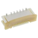 Molex 0.5 mm Pitch 10 Way Straight Female FPC Connector ZIF Vertical Contact 52559-1052