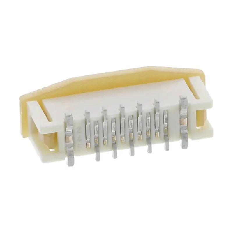 Molex 0.5 mm Pitch 10 Way Straight Female FPC Connector ZIF Vertical Contact 52559-1052