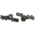Deutsch DT Series 4-way Automotive Connector Backshell Black PA 6.6 Material 1011-263-0405