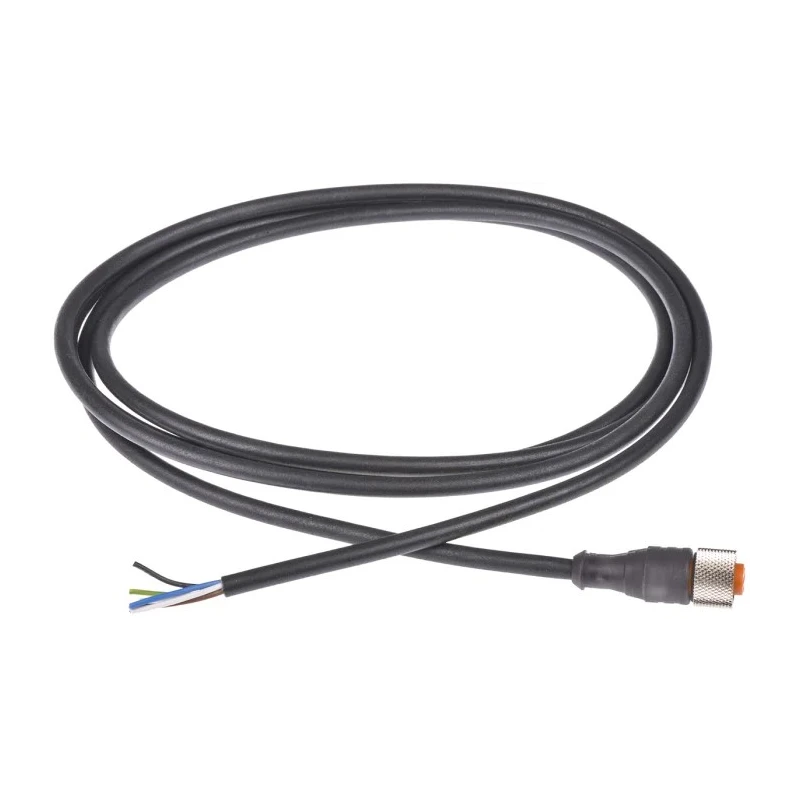 Lumberg Automation Sensor Actuator Cable Female 5 way M12 to Unterminated Free End, 2 m, Black PVC 11373 RKT 5-228/2 M