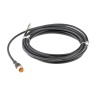Lumberg Automation Female 5-Way Straight to Unterminated Sensor Actuator Cable, 5 m, Black Polypropylene 11374 RKT 5-228/5 M