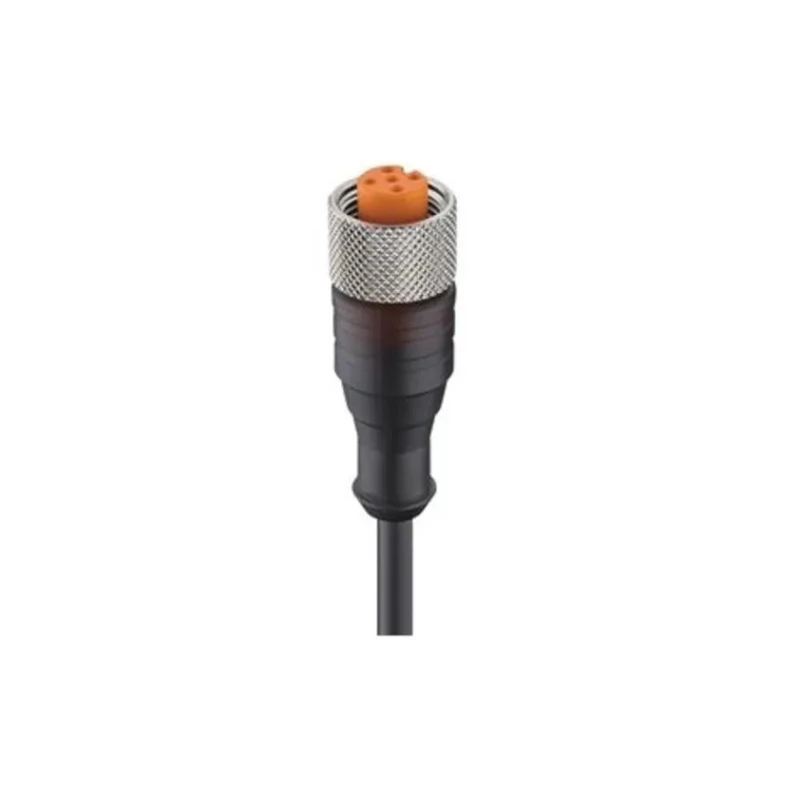 Lumberg Automation Female 5-Way Straight to Unterminated Sensor Actuator Cable, 5 m, Black Polypropylene 11374 RKT 5-228/5 M