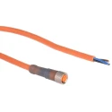 Lumberg Automation Female 3 Way M8 to Unterminated Sensor Actuator Cable 5 m 60V IP65 IP67 RKMV 11295 RKMV 3-06/5 M
