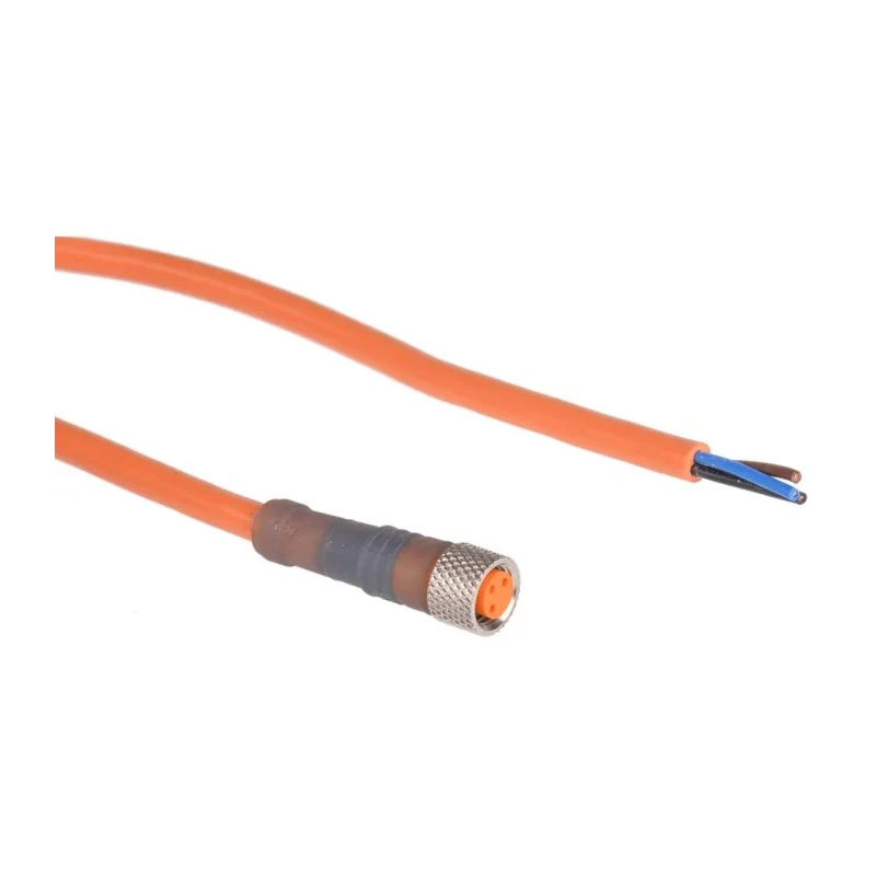 Lumberg Automation Female 3 Way M8 to Unterminated Sensor Actuator Cable 5 m 60V IP65 IP67 RKMV 11295 RKMV 3-06/5 M
