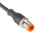 Lumberg Automation Male 4 Way Straight to Unterminated Free End Sensor Actuator Cable 2 m 250V IP65 IP67 11809 RST 4-225/2 M