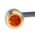 Lumberg Automation Male 4 Way Straight to Unterminated Free End Sensor Actuator Cable 2 m 250V IP65 IP67 11809 RST 4-225/2 M