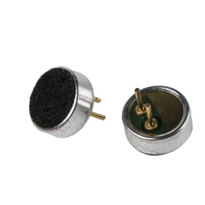 RS PRO Omni-Directional Through Hole 6 mm Microphone Condenser -40dB 2V 2.2kΩ 60dB Signal to Noise Ratio 724-3125