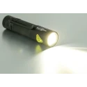 Ansmann LED Torch Black 60 lm, Aluminium Housing, IP54, 75m Beam Distance, AA Battery 1600-0159-520