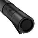Ansmann LED Torch Black 60 lm, Aluminium Housing, IP54, 75m Beam Distance, AA Battery 1600-0159-520