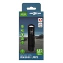 Ansmann LED Torch Black 60 lm, Aluminium Housing, IP54, 75m Beam Distance, AA Battery 1600-0159-520